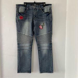 38 x 30 || MENS JEANS || MOTO STYLE